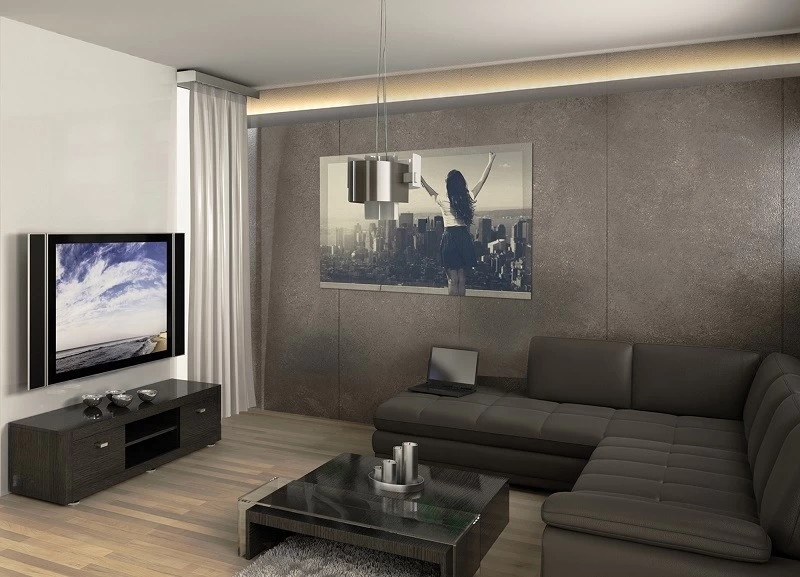 Moulure Lumineuse |moulure Moderne Pour éclairage Indirect 3 Moulure Lumineuse |moulure Moderne Pour éclairage Indirect – Image 3