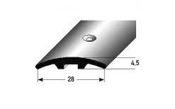 Barre De Seuil | 28 Mm | Type: 06 | Aluminium Anodisé