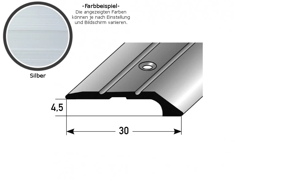 Profilé De Finition | épaisseur 4.5 Mm | Aluminium Anodisé | à Visser 2 Profilé De Finition | épaisseur 4.5 Mm | Aluminium Anodisé | à Visser – Image 2