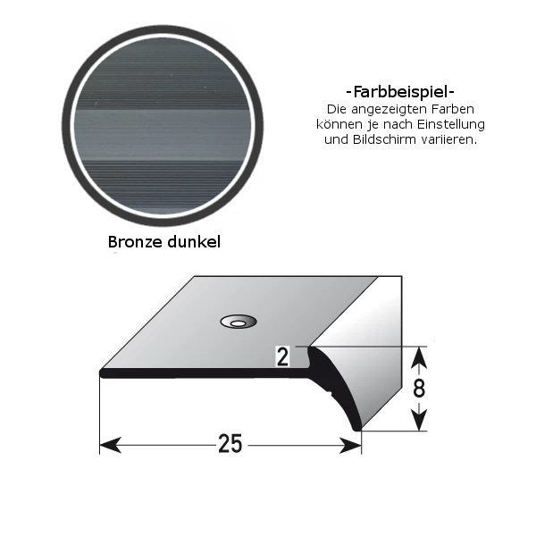 Nez De Marche | Cornière | Aluminium Anodisé 2 Nez De Marche | Cornière | Aluminium Anodisé – Image 2