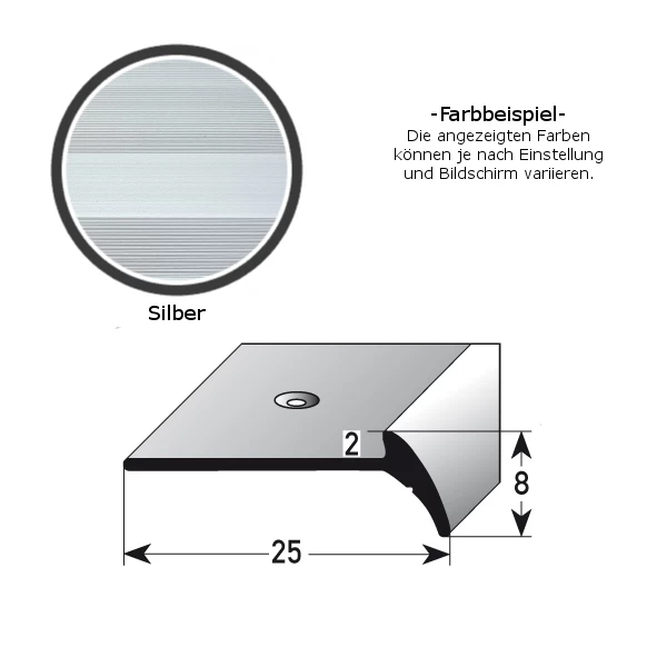 Nez De Marche | Cornière | Aluminium Anodisé 1 Nez De Marche | Cornière | Aluminium Anodisé
