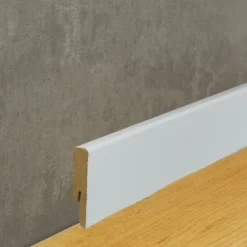 Plinthe (MDF Mélaminé) Blanc -Décoratif Soldes fu054l hb hh 1 1