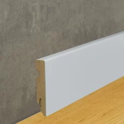 Plinthe 15 X 80 Mm Revêtu Blanc -Décoratif Soldes fu084l hb hh