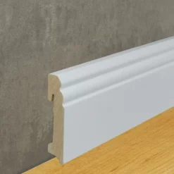 Plinthe Moulurée 18 X 90 Mm Revêtu Blanc -Décoratif Soldes fu089l hb hh