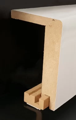 Cache Tuyaux / Surplinthe Cache Tuyaux Arrondie MDF En Placage Bois/ 64.96.1 -Décoratif Soldes rund 4