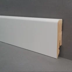 Plinthe (MDF Mélaminé) Blanc -Décoratif Soldes soc fu054l