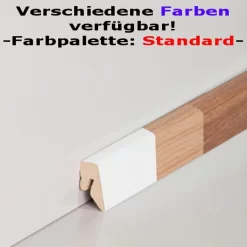 Plinthe En MDF Revêtu | Couleur: Bois 5 Plinthe En MDF Revêtu | Couleur: Bois -Décoratif Soldes standard varianten