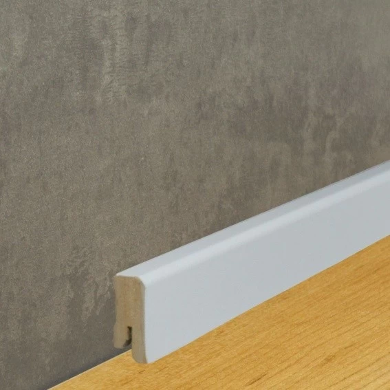 Plinthe - Blanc (MDF Mélaminé - 716.331) 3 Plinthe - Blanc (MDF Mélaminé - 716.331) – Image 3