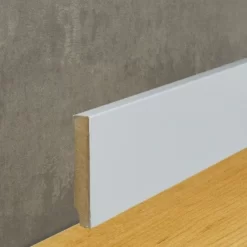 Plinthe (MDF Mélaminé / 721.1380) - Blanc -Décoratif Soldes trier hb hh