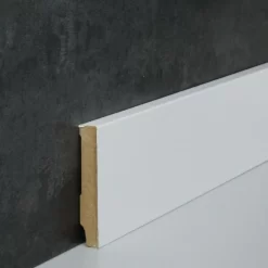 Plinthe (MDF Mélaminé / 721.1380) - Blanc -Décoratif Soldes trier original